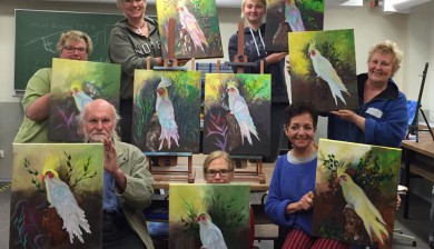 Cockatiel/Nymphensittich nach Kathwren & Gary Jenkins