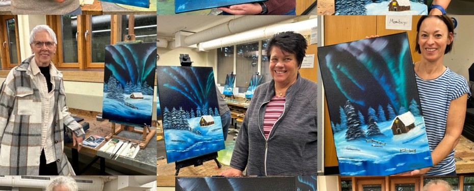 Aurora's Dance/Bob Ross