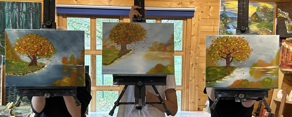 Kinderkurs/Bob Ross
