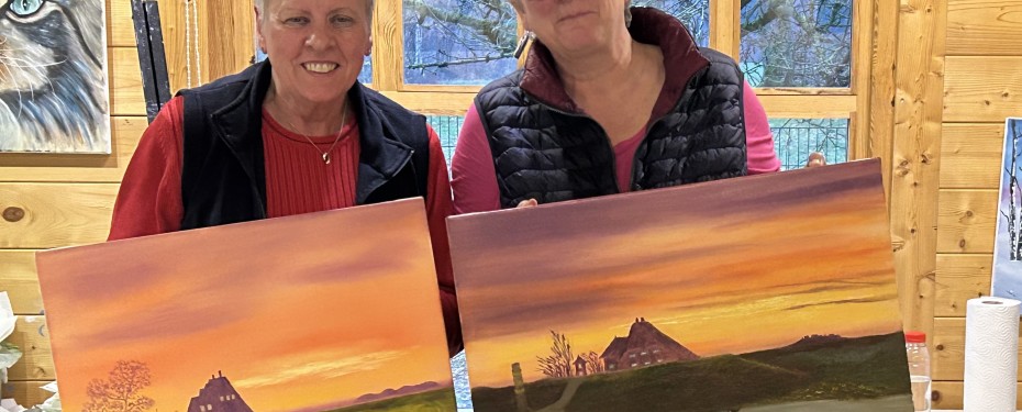 Hallig Hooge nach eigenem Foto